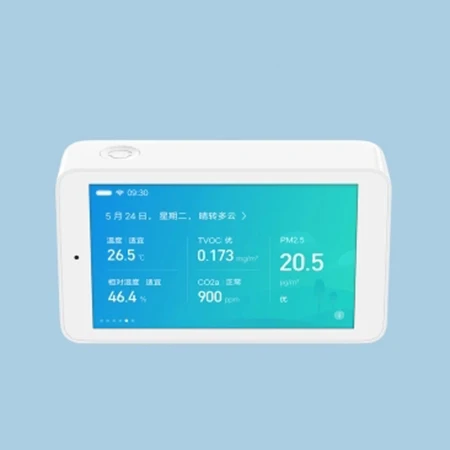 Xiaomi Mijia детектор воздуха высокая точность считывания 3 97 дюймовый сенсорный экран
