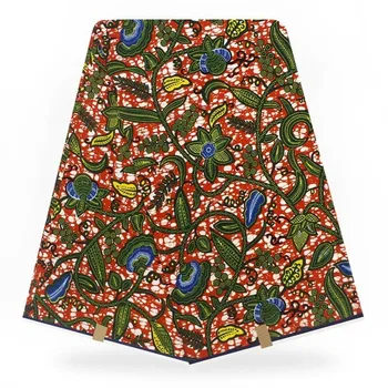 

African Fabric Ankara Fashionable Real Dutch Wax African Wax Veritable For Party Pagne Africain hot Wax Veritable 2019