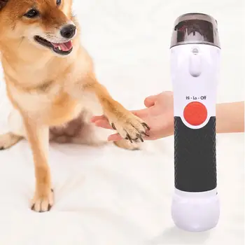 

Dog Grooming Dog Nail Clippers Pet Nail Grinder LED Electric Nail Scissors Paw Cleaner For Cats And Dogs And Other Small Animals