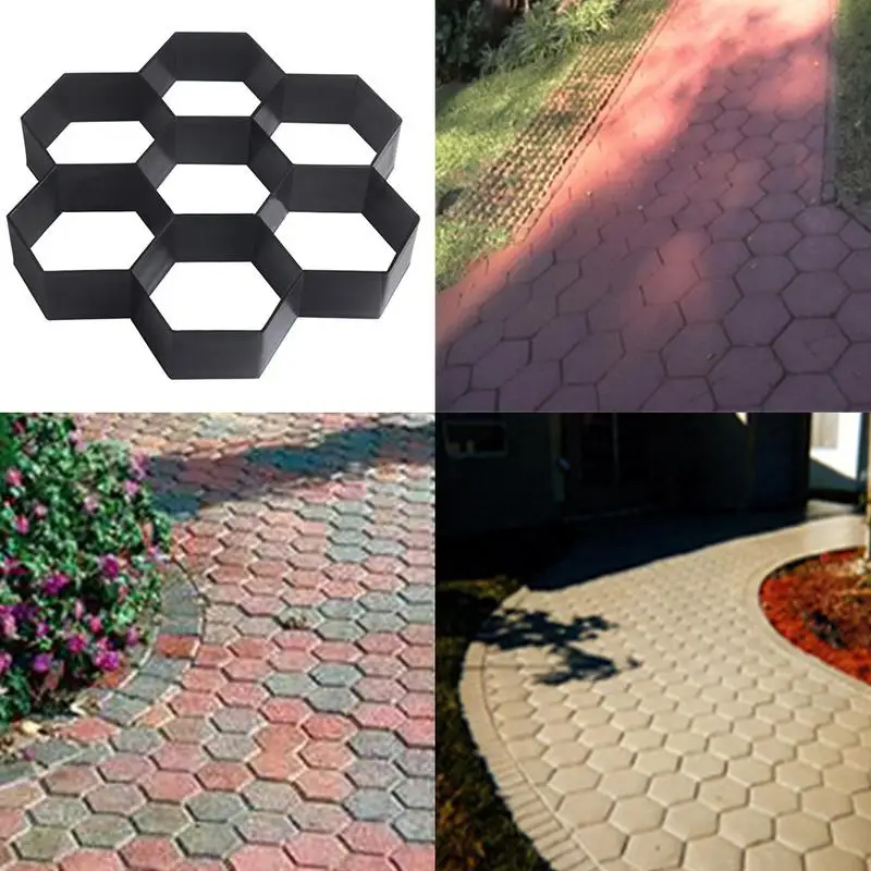 DIY индивидуальная напольная форма для прогулок садовая тротуарная Пластиковая