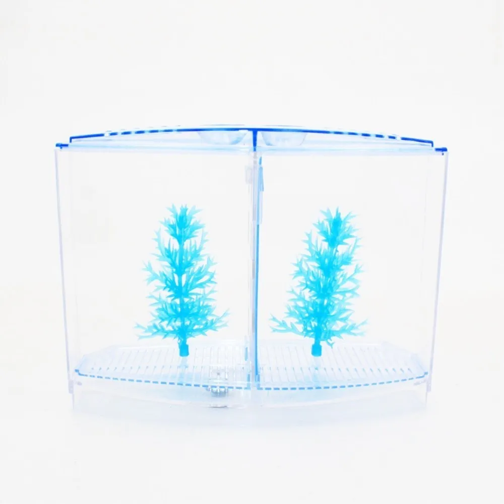 

Bucket Fish Fish Tank Isolation Jar Bucket Fish Box Two Grid Hatch Reproduction Second Gram Force Mini- Small Fish Tank Aquarium