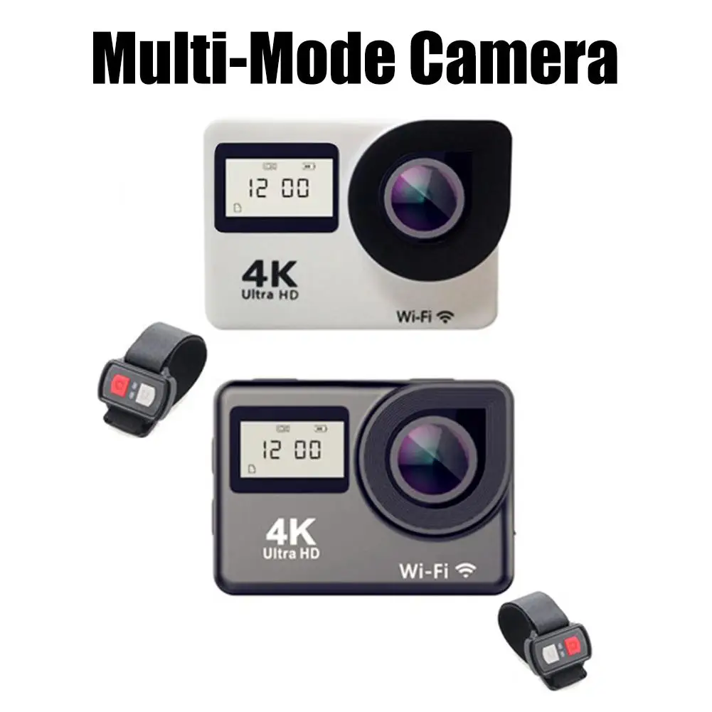 

WIFI Remote Control Outdoor Sports Camera H1 Touch Dual Display Screen 170 Lens Angle Waterproof Full HD Camcorder DV