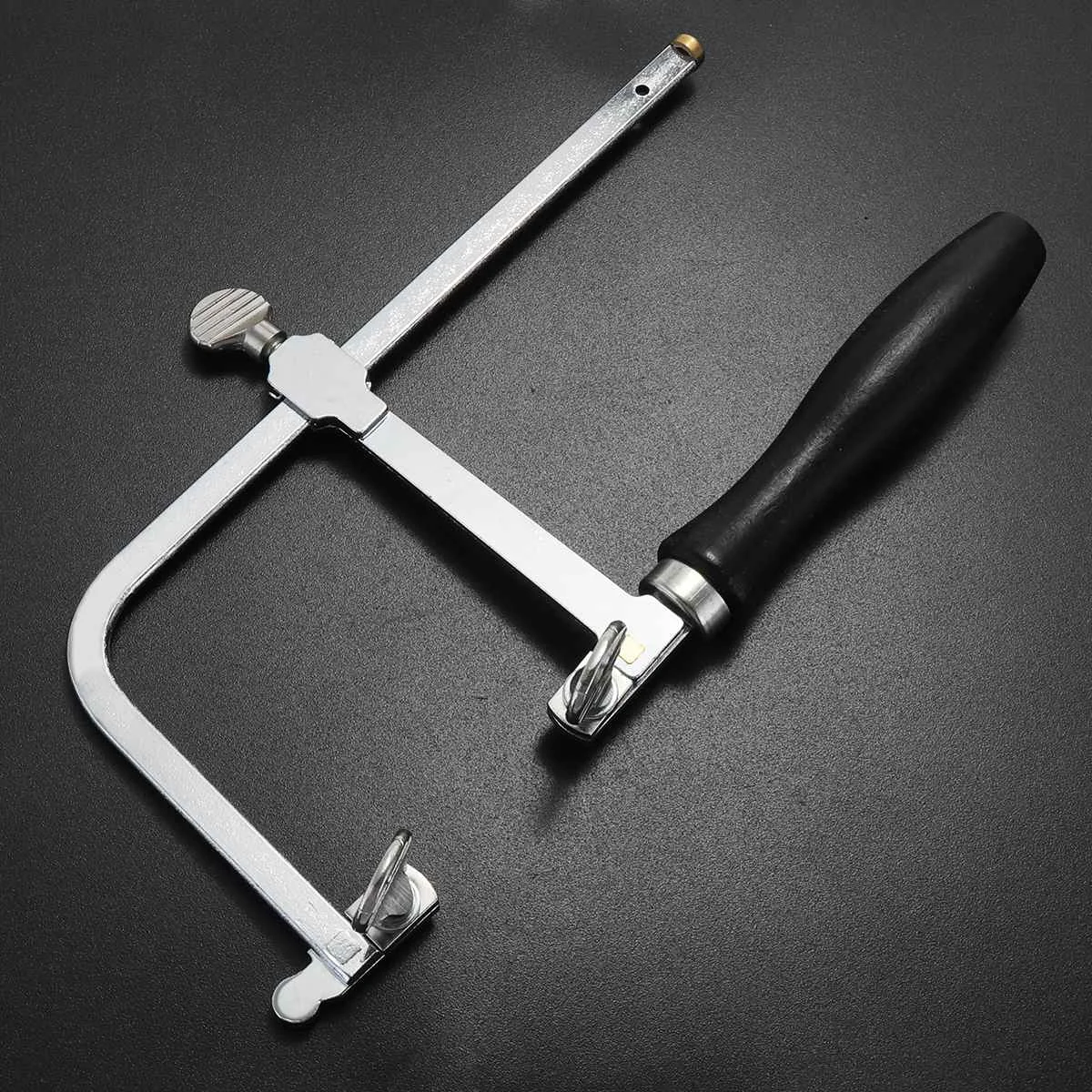 

Adjustable DIY Jewlery Saw Frame Stainless Steel Repair Tool Hand Tools For Jewelry Making Woodworking Crafts 18.5x8.7cm