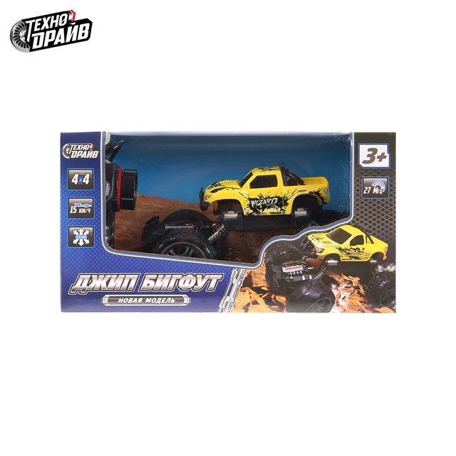 Радиоуправляемая машина  "ТЕХНОДРАЙВ" джип Бигфут, доставка от 2-х дней