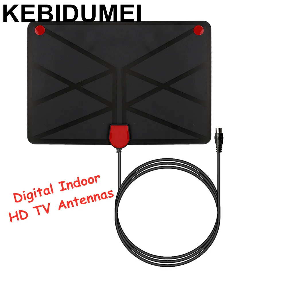 Телевизионная антенна цифровая Крытая D ТВ Antena HD антенны Бесплатный для лисы DVB-T