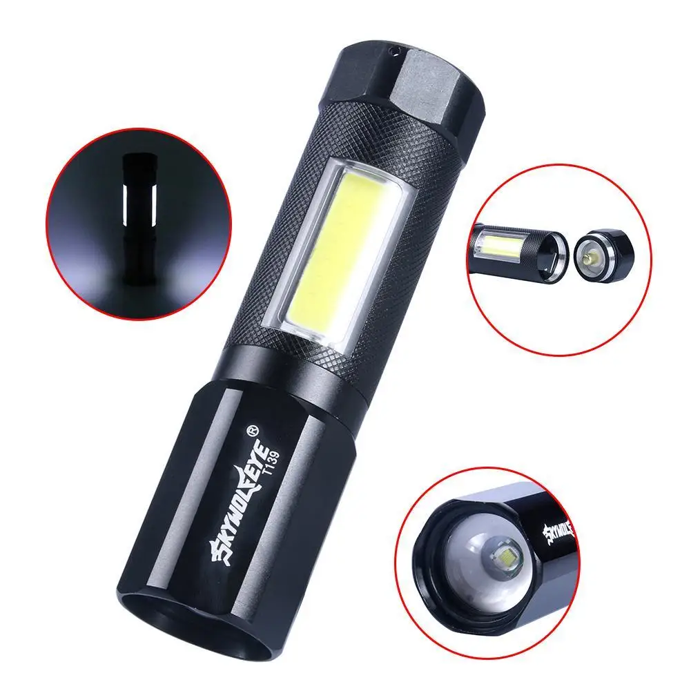 2019 High Lumen Tactical Super Bright 5 Mode Penlight LED Flashlight
