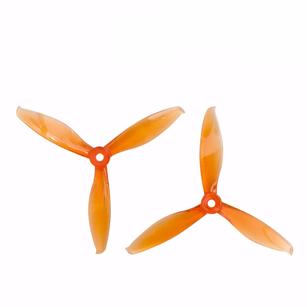 10 пар Gemfan Flash 5149 5 дюймов 3 Лопасти cw ccw пластиковый пропеллер для FPV гоночного