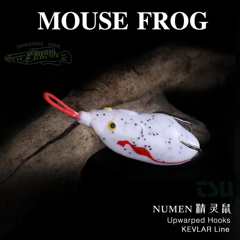 TSURINOYA Новые Плащи для мыши 63 мм 14 г Topwater пластиковые рыболовные приманки приманка