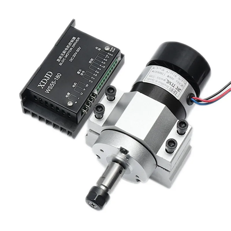 DANIU 400 Вт 12000р/мин ER11 патрон CNC бесщеточный электродвигатель вращения шпинделя DC