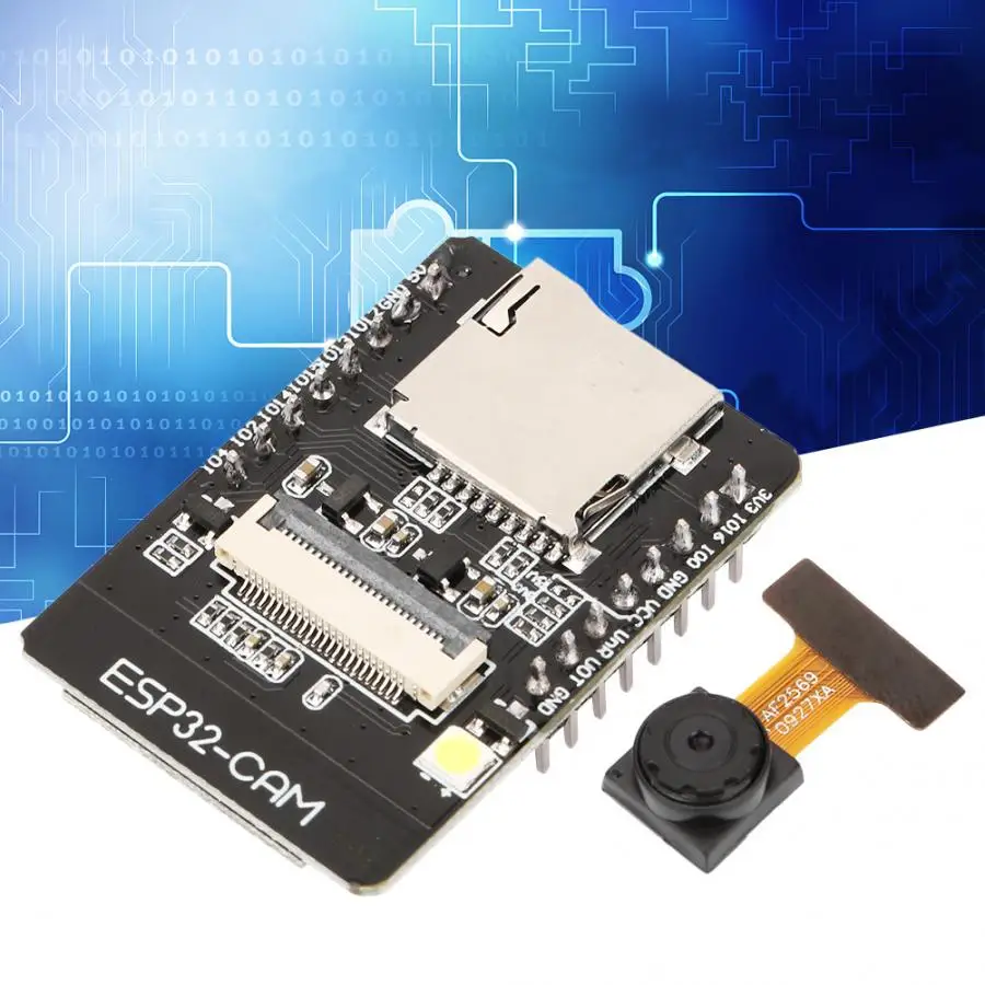 Панель розетки ESP32 CAM WiFi + BT макетная плата с модульной ЖК дисплеем панель