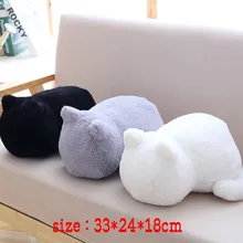 Cat Doll Pillow Kawaii Cartoon Cat plush cushions pillow Back Shadow Cat Filled Animal Pillow Toys Cat Doll Pillow Kawaii Cartoon Cat plush cushions pillow Back Shadow Cat Filled Animal Pillow Toys