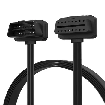 

OBD2 16 Pin Female Diagnostic Cable Connector Extension Adapter Socket ELM327