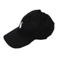 HTHL-Регулируемая Мужская и Женская Ручная Милая шляпа хип-хоп изогнутая бейсболка Цвет: черный