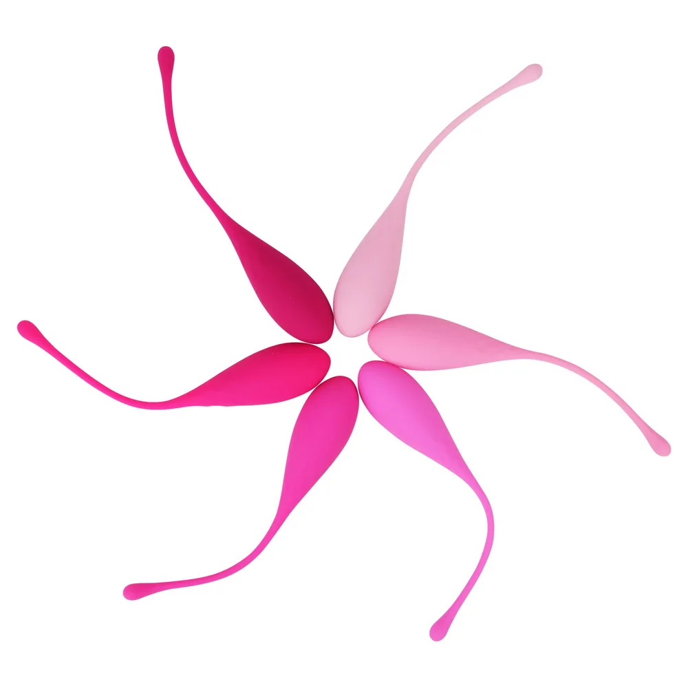 IKOKY 6 Pieces/set Smart Vagina Trainer Exercise Love Ben Wa Ball Vagina Tightening Massager Kegel Ball Sex Toys for Woman