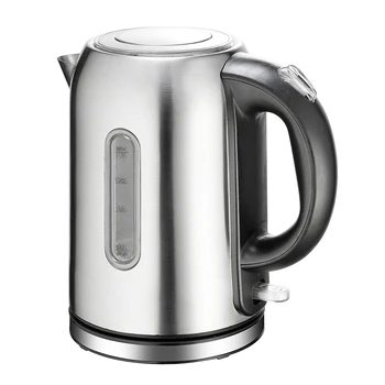 

1.7L Stainless Steel Electric Kettle Fast Boiling Tea Kettle With LED Light Auto Shut-Off And Boil-Dry Protection With EU Plug