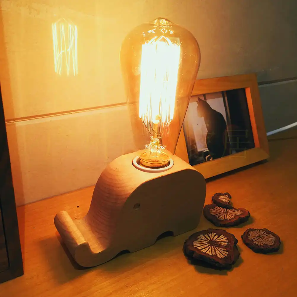 filament bedside lamp