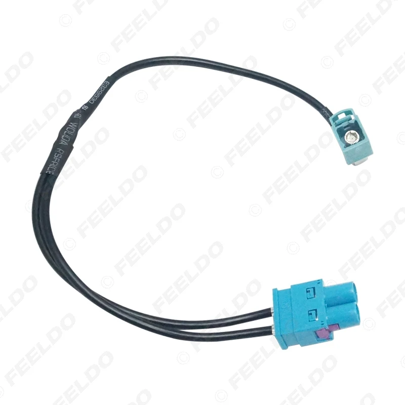 Автомагнитола FEELDO с усилителем для Volkswagen/Skoda/Audi 1 Way Female 2 Male антенной и OEM головное
