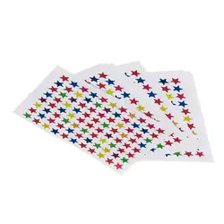 10 Листы наклейки в форме звезды липкая бумага Colore стикер s для украшения