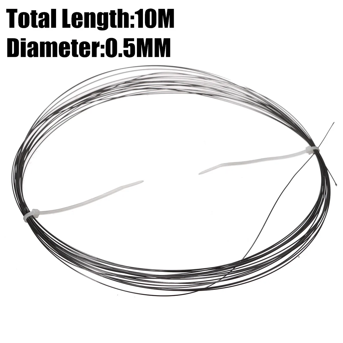 

10M (32.8FT) Purity 99.95% Tungsten W Wire Diameter 0.5MM Black High Density