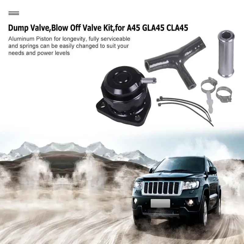 

Dump Valve Blow Off Valve BOV Kit for Mercedes Benz A45 GLA45 CLA45 AMG Pre-Facelift