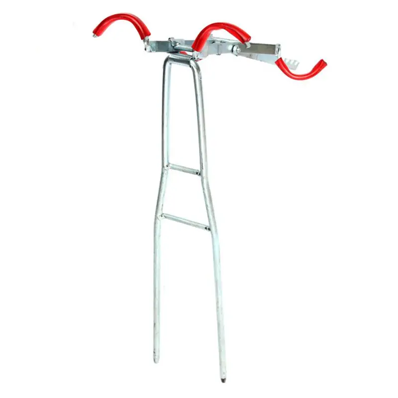 

Foldable Adjustable Double Pole Bracket Fishing Rod Stand Holder Sea Fishing Tackle Accessory Tool