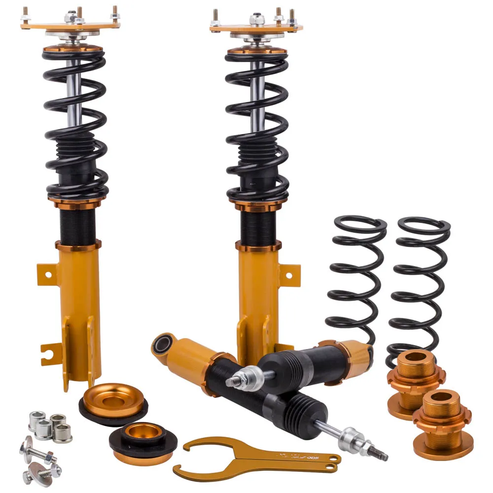 

Coilovers Suspension Kits For Volvo S70 98-00 Adj. Height Shock Absorbers Strut Adjustable ride height