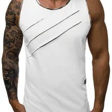 Новинка лета, мужская майка без рукавов, жилет для бега, Рашгард, разбитая медь, персональный, для фитнеса, пробежки, спортзала, белый топ для кроссфита