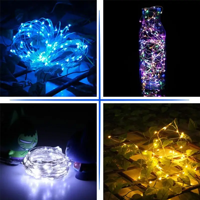 

33ft 10m USB 5V Sliver Wire cristmas 100 LED String xmas Fairy Lights