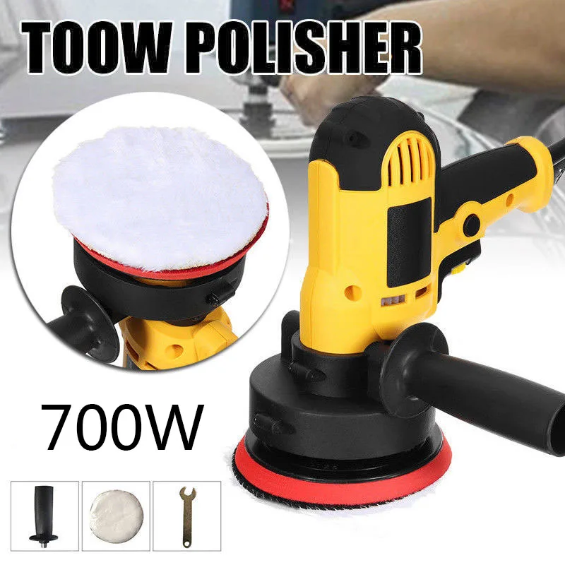

700W Car Polisher Waxer Tool Electric Polishing Buffing Waxing Machine 220V