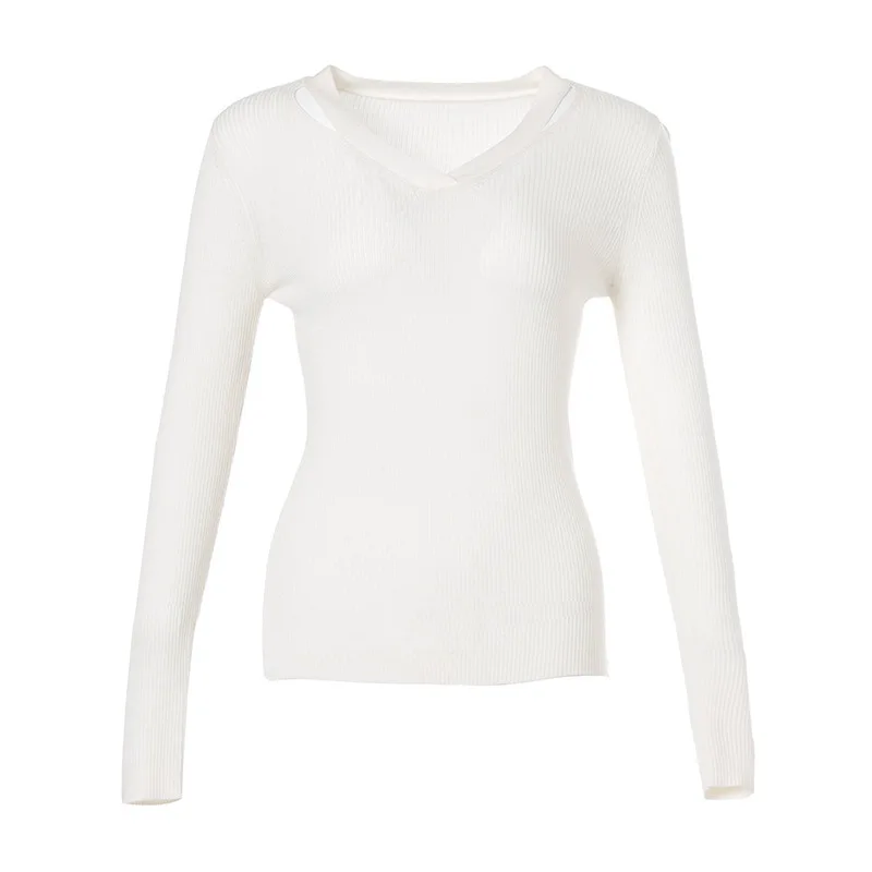 Autumn And Winter sweater women Woman slim thin long sleeve pullover sweater women's fashion wool blends sweater 17041