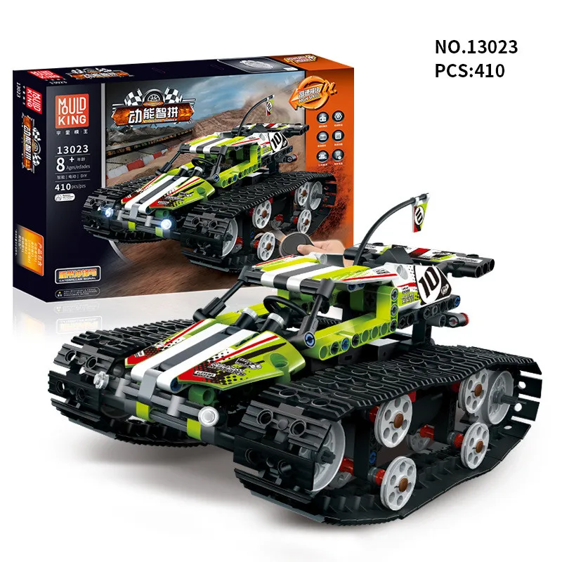 

410Pcs Remote Control Electric Vehicles Car Technic Series High Speed Building Block Bricks Educational For Kid Birthday Gift