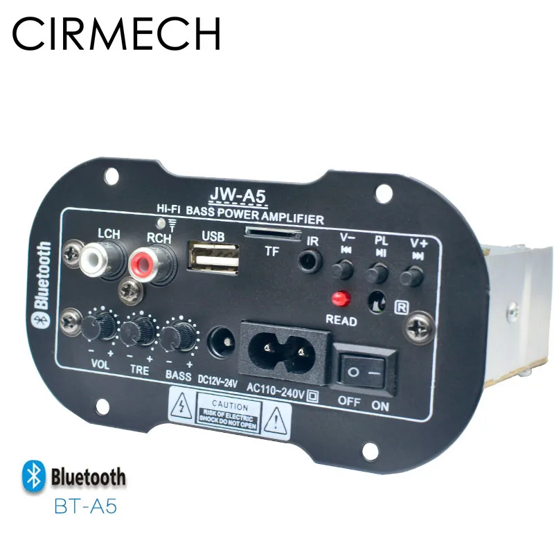 

Shareconn Free Shipping Bluetooth A5/A8 car home used high power amplifier card reader usb remote control DC12V 24V AC110V-220V