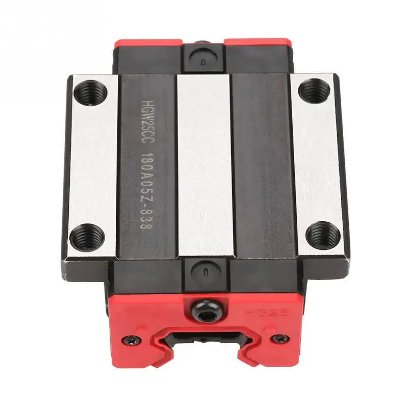 HGW25CC Mini Linear Motion Block Guide Rail block Slider Bearing Steel
