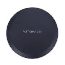 10 Вт Qi Беспроводной Зарядное устройство для iPhone X/XS Max XR 8 8 плюс Видимый быстро Беспроводной зарядного устройства для samsung S8 S9/S9+ примечание 9 8