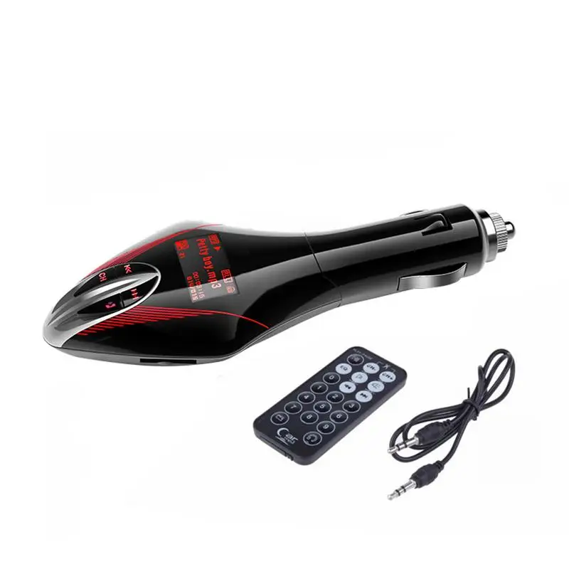 spesifikasi Mobil MP3 Pemain Pemantik Rokok Bluetooth Kartu Disk U USB Charger FM Launch Pemain