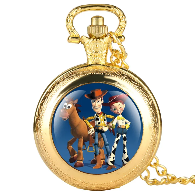 Pokemon Cartoon Pattern Pocket Watch for Kid Originality Quartz Pocketet Watches for Teenagers Gift for Pocket 3