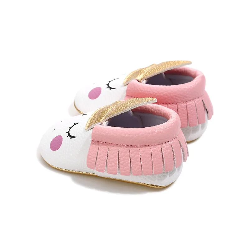 Обувь принцессы для маленьких девочек с героями мультфильмов; обувь для малышей с мягкой подошвой; кожаная нескользящая обувь для новорожденных; милая детская обувь с единорогом; Лидер продаж; 0-18 месяцев