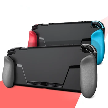 

Bevigac Soft Silicone Protective Case Cover Shell with Extra Pair Grips for Nintend Switch Console Controller Game