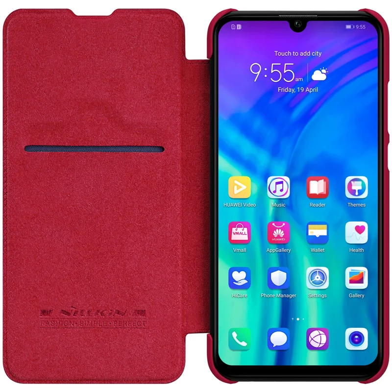 Nillkin Qin книга откидную крышку кожаный чехол для huawei Honor 10i 10 Lite|Чехлы-книжки| |
