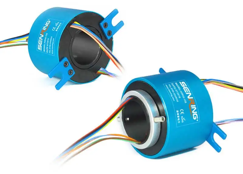 

Gold To Gold Contact Through Bore Slip Ring ID20mm OD42mm Rust Resistant Trouble-Free Service And IP51 For Electrical Sensor