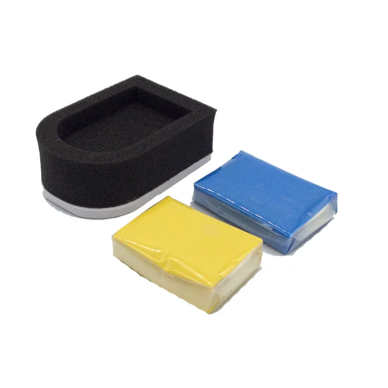 

Magic Clay Bar Car Cleaner 2pcs with Sponge Applicator Auto Washing Tools Car Detailing Clay Bar Marflo Paint Care Eraser