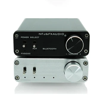 

FX-AUDIO FX502C 50W+50W bluetooth Digital HiFi Amplifier TPA3116+CSR8635 Mini Fever Home Amplifier 12-24V