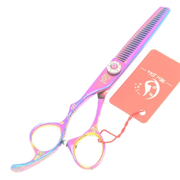 

Meisha 6.0" Left Handed Hairdressing Hair Thinning Scissors Salon Shears JP440C 9CR Human Hair Cutting Styling Tesoura HA0387