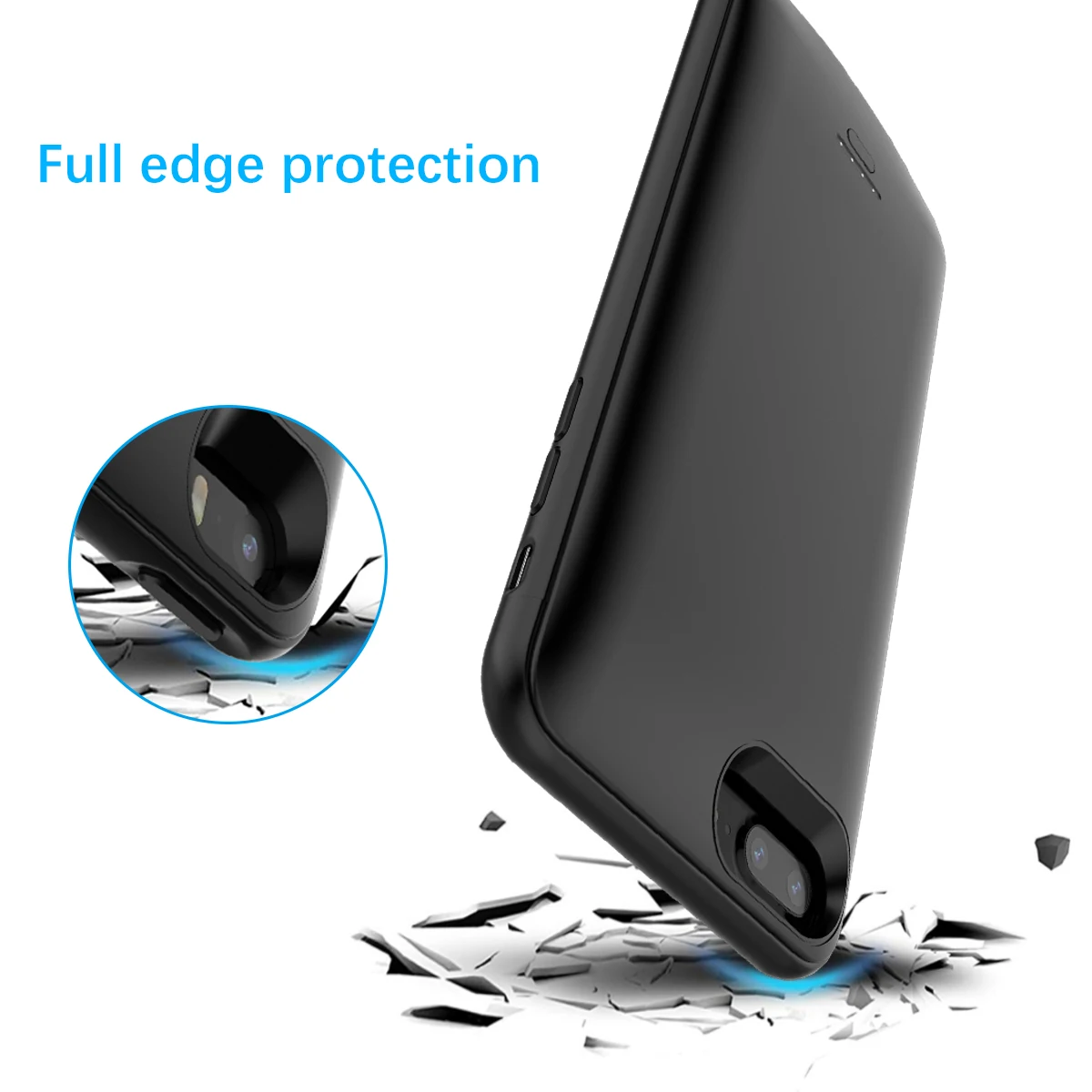 Чехол аккумулятор 5500 мАч CASEWIN для iPhone 6 Plus/6s Plus/7 Plus/8 Plus|Чехлы с аккумулятором| |