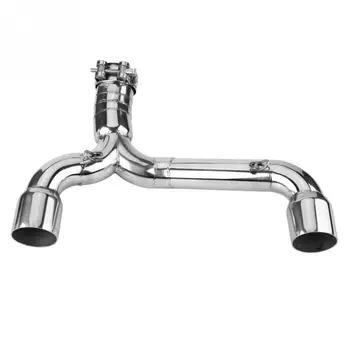 

Motorcycle Exhaust Mid-Pipe Middle Pipe Link Connect Adapter for Suzuki GSR400 GSR600 BK400 motorcycle exhaust motocicleta