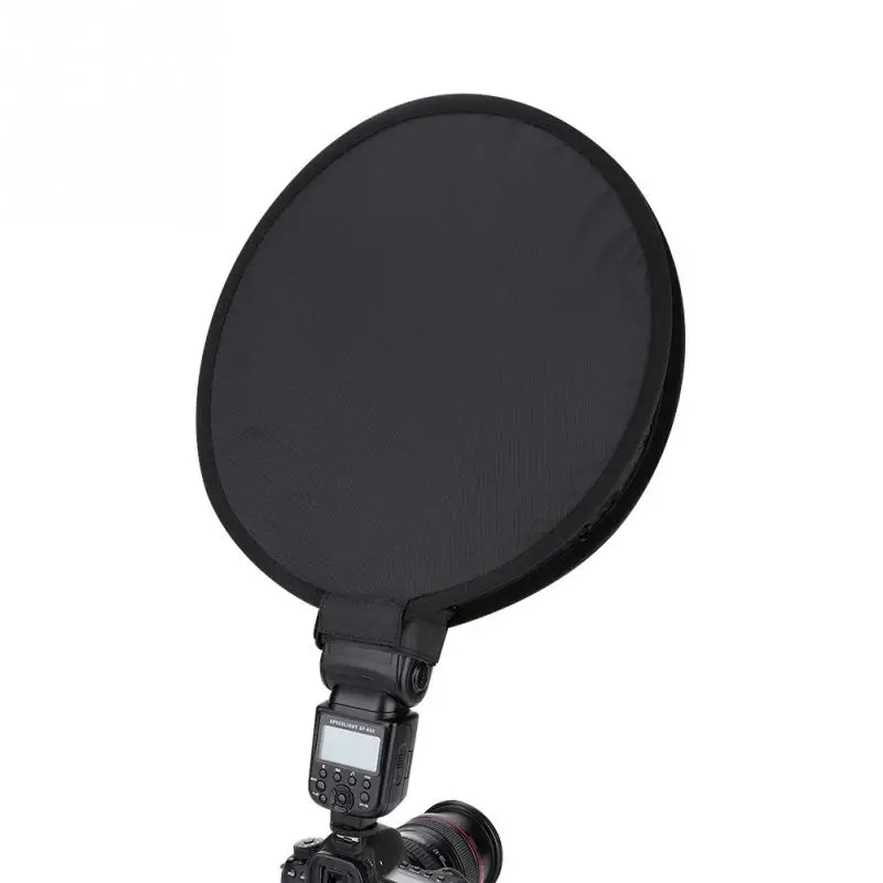 fosa Portable Diffuser softbox 40cm Universal Flash Flashlight Softbox Diffuser for External Speedlite Digital Camera
