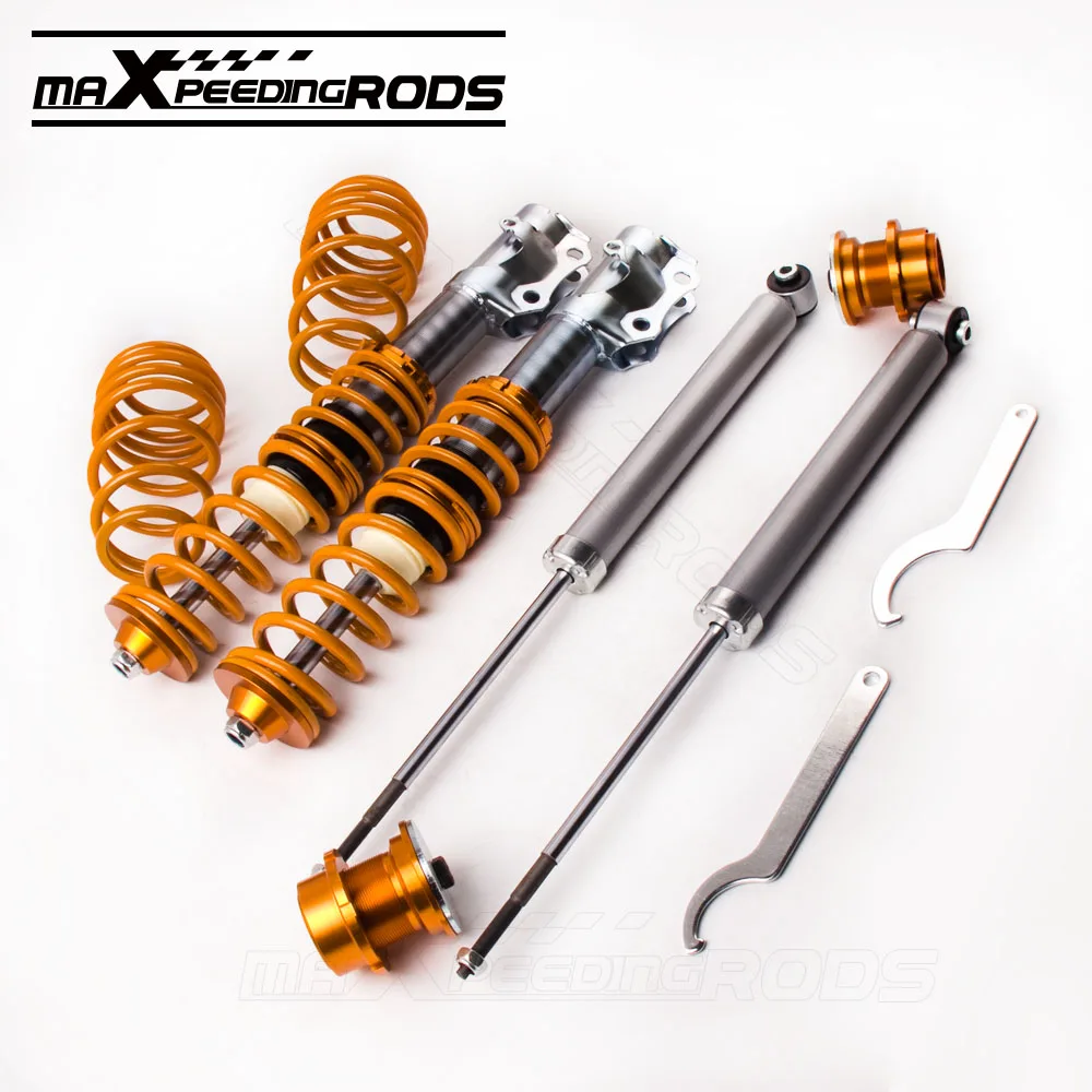 

Racing Coilover Suspension Kit for VW Transporter T5 - T6 Caravelle V 7E 7H 7F 7J T28 / T30 Spring Strut Shocks Adjust Height