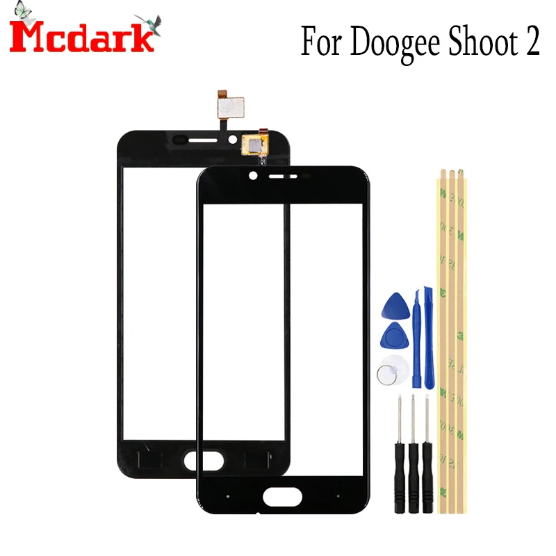 5 0 дюймов Для Doogee Shoot 2 передних Стекло сенсорный экран мобильный телефон для