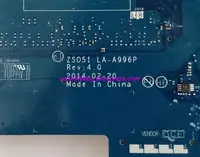 uma genuine 764262-501 764262-001 764262-601 UMA Genuine w האם A6-6310 CPU ZSO51 LA-A996P עבור HP 15-G סדרה 15Z-G000 Notebook PC (5)