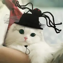Pet шляпа для костюмов кошка одеваются праздничные фотографии реквизит украшения